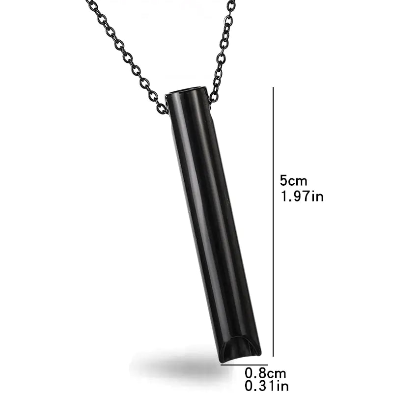 Revolutionary Breathing Necklace - Stress Relief and Mental Clarity Tool - Works Instantly - LUCKY FIG