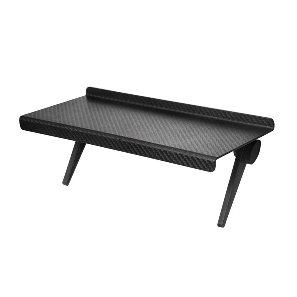 Adjustable TV & Computer Display Shelf – No - Drill, Eco - Friendly ABS, Space - Saving Storage for Media Equipment & Decor - LUCKY FIG