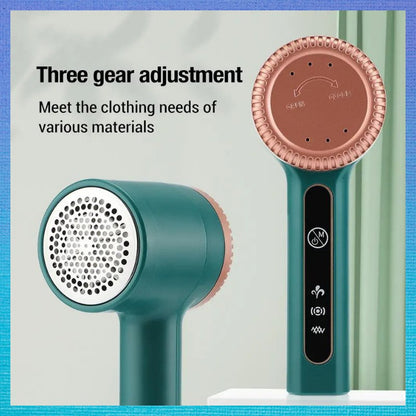Portable Electric Lint Remover – Rechargeable Fabric Shaver for Clothes - LUCKY FIG