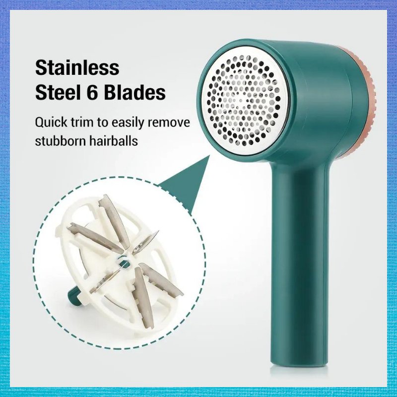 Portable Electric Lint Remover – Rechargeable Fabric Shaver for Clothes - LUCKY FIG