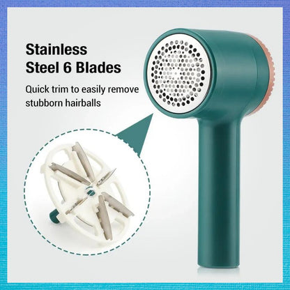 Portable Electric Lint Remover – Rechargeable Fabric Shaver for Clothes - LUCKY FIG
