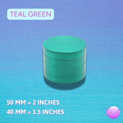 Premium Magnetic Closer 4 Layer Herb Grinder - 4 - Piece, Sharp Teeth, Portable - LUCKY FIG