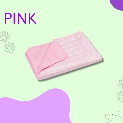 Premium Pet Cooling Mat - 5 Sizes & 3 Colors | Breathable, Easy to Clean, Multi - Use | Lucky Fig - LUCKY FIG